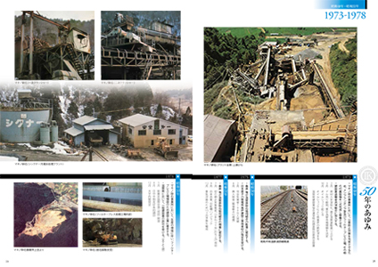 記念誌／50年のあゆみページ